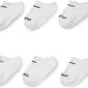 Nike Toddler and Little Kids' 6-Pack Performance Socks (4-5, White)