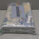 Area Rug for Living Room, Bedroom, Kitchen, Machine Washable Non-Slip Throw Rug, Modern Abstract Carpet for Entryway Nursery Coffee Table, Blue Ivory Yellow
 2 Feet x 6 Feet