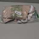 Blissful Diary Baby Car Seat Cover, Extra Large Mesh Window, Breathable Muslin Cotton, Infant Windproof Canopy, Agreeable Gray