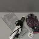 VGR Dual Voltage(100~250V) Travel Curling Iron with European Plug Adapter for International Travel, Europe Travel Essentials for Women, European Travel Must Haves