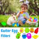 24 Pack Prefilled Easter Eggs with Squishies Toys, Easter Basket Stuffers for Kids, Party Favors, Boys Girls Easter Eggs Hunt Game Classroom Prizes Supplies