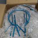 J-Fly Peacock Metal Plant Stand 2 Sets Flower Pots Holders, Planters for Outdoor Indoor Plants with Coconut Pots, Front Porch Garden Balcony Patio Decor for Plant, Christmas Decoration Gifts