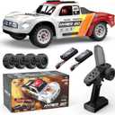 MJX Hyper GO 14211 1/14 Brushless 4X4 RC Desert Trucks with Gyro, RTR All Terrain Short Course Truck, Max 45mph Fast RC Cars for Adults, Electric Powered 2 of 2000 mAh RC Car for Adult