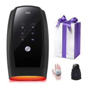 RIKE Hand Massager, 6 Modes 6 Intensities Hand Massager with Heat and Compression Arthritis and Carpal Tunnel, Valentines Day Gifts for Women,White Elephant Gifts for Adults (White)