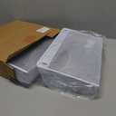 Wall File Organizer,Hanging Wall Mounted File Folder Binder Holder Mail Organizer for Office,Home and School Supplies (White)