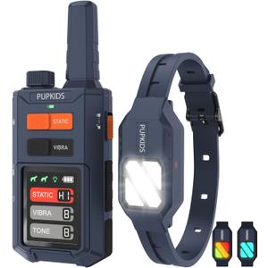 Dog Training Collar with Remote 3 Night Lights- 4200 FT Innovative E Collar for Dogs Training 119 Training Levels, 100% Safe Waterproof Rechargeable Electric Dog Collar for Large Medium Dogs