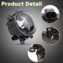 Fog Lights With Bulbs Fits 2011-2015 Explorer2013-2016 Fusion2008-2014 Focus,2005-2011 Ranger STX, 2012-2015 CRV2015-2017 Fit,2012-2017 Pilot,Fits Nissan Subaru Lincoln Replace#4F9Z-15200-AA
