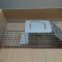 Heavy Duty Catch Release Large Live Humane Animal Cage Trap (24 x 7 x 7)