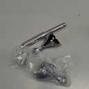 Delta Foundations (1-Pack) Toilet Paper Holder Polished Chrome Tissue Roll Spring-Loaded Rod| Bathroom Decor | Organizers and Storage | Wall Mounted Accessories FNDS50-PC