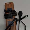 TOPREK Power Strip Surge Protector (1800J), 10 FT Flat Extension Cord with Ultra Thin Flat Plug, 3 Widely-Spaced Outlets with 1 USB-C & 1 USB-A, Wood Finish USB Charging Station for Home, Office, Dorm (Brown)