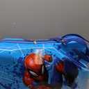 FUL Marvel Spider-Man 19 Inch Carry On Luggage, Kids Ride On Suitcase with Spinner Wheels, Hardshell Rolling Travel Trolley, Blue