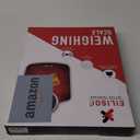 EILISON Highly Advance 2-in-1 Digital & Analog Weighing Scale for Body Weight-400lbs, 4 High Precison GX Sensor Accurate, Thick Tempered Glass, Extra Large Display (Red)