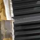 Art3d 8-Pack 96 x 6in. WPC Acoustic Slat Wall Panel for Modern Interior Decor, TV Background, Living Room, Matte Black