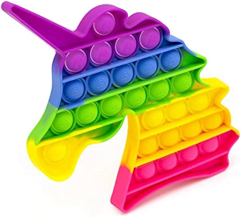 Push & Pop Bubble Fidget Sensory Toy 4 Pack