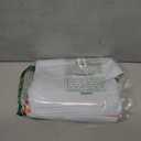 White Opaque Deposit Bags | Tamper-Evident Cash & Valuables Bag | Tear-Off Receipt | Heavy-Duty 10" x 15" | 100 pcs | ABC Check Printing