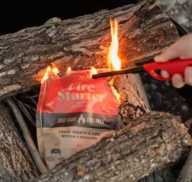 Tiki Fire Starter 2 Pack – EasytoUse Wood Pellet Fire Starters for Smokeless Outdoor Fire Pits & Indoor Fireplaces, Quick Lighting for Smokeless Fires, Ideal for Camping, Backyard, and Fireplaces