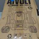 AIVOLT Pressure Washer, Portable Power Washer with Anti-Tipping 4-Wheel Design, 36FT Cable & 25FT Hose, 4 Nozzles, Soap Tank, High Pressure Cleaner Machine for Cars, Driveways, Fences, Patios & Home