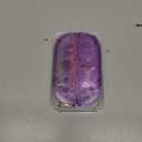 EXtremeRate Replacement Shell (D-Pad Version) with Buttons for Joycon 2, Housing Faceplate Case + Decorative Strips + ABXY Dpad for Nintendo Switch 2 Controller - Essence Version - Clear Atomic Purple