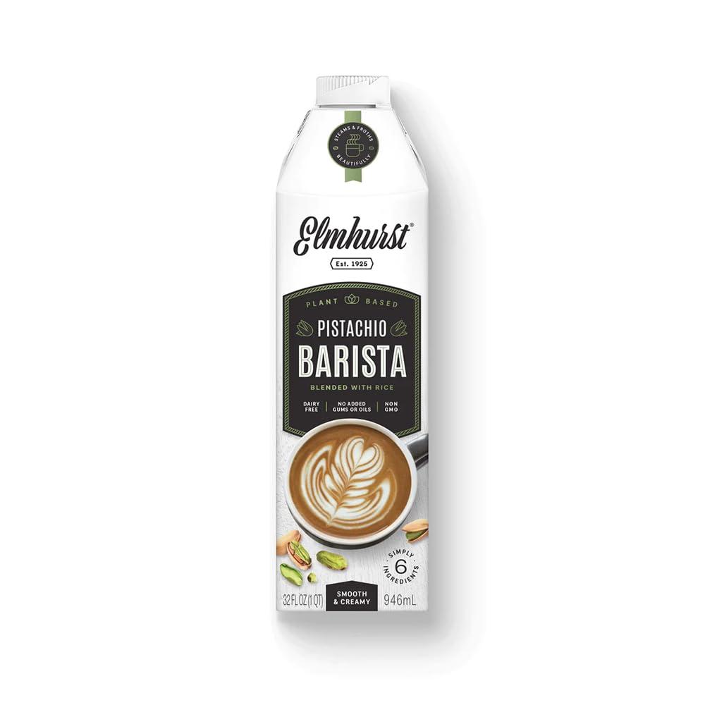 Elmhurst, Barista Pistachio Milk, 32 Fl Oz