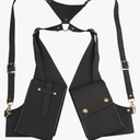 Neween Upgraded Anti-Theft Hidden Underarm Strap Wallet Pocket Holster Phone Shoulder Holster Bag Leisure Double Shoulder Pouch