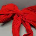 Giant Bow Christmas Tree Topper Decoration Large Red Bows for Christmas Tree Satin Bow for Dress Accessories Big Bows for Christmas Decoration