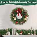 2-PCS 6 Ft Artificial Norfolk Pine Garland - Realistic Winter Greenery for Christmas, Mantel, Table & Outdoor Decor, Flexible & Long-Lasting