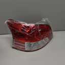 LH Driver Side Tail Light Replacement for Toyota Yaris Sedan 2007-2012 Tail Lamp 8156152550 TO2818133