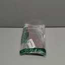 Small Clear Makeup Pouch, PU Leather Makeup Brush Bag Portable Travel Mini Cosmetic Bag Transparent Waterproof Organizer Pouch with Zipper for Women Home Travel Office Cosmetic Storage (Brown)