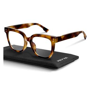 miyya Blue Light Glasses for Women & Men – Oversized UV & Blue Light Blocker Chunky Frames, AllDay Comfort, Stylish Eyewear