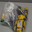 Paint Sprayer for House Painting, Paint Sprayer with 1000W Powerful Copper Motor, 1400ml (47oz) Container, 6 Brass Nozzles & LED Light, Easy to Clean for House, Fence, Furniture, Walls, DIY, Garden