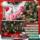 Jenaai 24 Pcs Christmas Money Holder for Cash Gift Reindeer Money Holder Ornament Bulk Wooden Christmas Tree Gift Cash Hanging Ornament Here are a Few Bucks for Xmas Party Stocking Stuffers Gifts