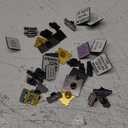 Kajaia 35 Pcs Enamel Pins Bulk Lapel Pin Alloy Brooches Pins Backpack Badges Brooch for Friends Clothing Decor