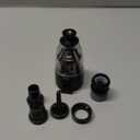 FLEXTAILGEAR Max Pump 3 Air Pump for Inflatables, 5Kpa Portable Air Pump, 500L/min Air Mattress Pump with Camping Light, Electric Pump for Inflatable Pillows Swim Rings Air Mattresses Air Bed Boats (Black)