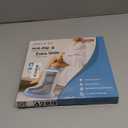 DNEOUXI Waterproof Extra Wide Leg Cast Cover for Shower, Extra Large Watertight Foot Protector Cover with Non-Slip Bottom for Plus Size Adults Surgery Casts Boots, Fits Leg Size 12"-29"