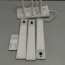 EZVALO Under Cabinet Lighting with Charging Station, Rechargeable Motion Sensor Light Indoor, Dimmable Closet Lights Wireless, 6500K, Motion Activated Under Counter Lights for Kitchen,Pantry(3 Pcs) (Cool White)