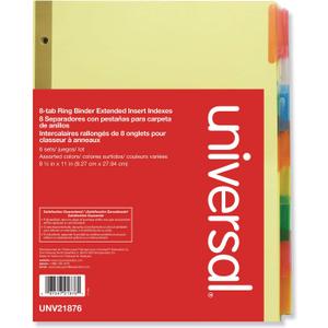 Extended Insert Indexes, 6 Sets/Box [Set of 2]