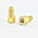 The Stop Shop 3/16 Inch Brake Line Adaptor 3/8"-24(Female End) to 7/16"-24(Male End) Pack of 2