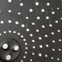 Veken Wide High Pressure Rain Shower Head with Handheld, Handheld Shower Heads with Multi Spray Modes, Rainfall Combo with 15" Metal Extension Arm,Detachable Dual Shower, Bathroom Decor,Chrome Silver (11.8 Inch(Standard))