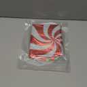 32Pcs Christmas Balloons, Christmas Candy Cane Foil Balloons with Ribbons, Red Green Mylar Balloon for Party Decorations