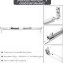 80012481 Burner Brace Rail Grill Replacement Parts for Charbroil Grill Parts 463251605 463242304 Thermos 461252605 80000683 Charbroil Burner Support Rail 80001210 Adjustable Burner Brace Carryover