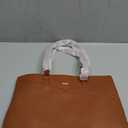 LOVEVOOK Laptop Tote Bag for Women,15.6 Inch Waterproof Computer Bags Women Business Office Work Bag Briefcase, Brown