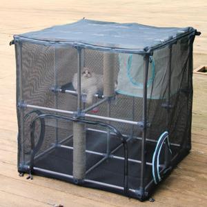 INTURN Catio Outdoor Cat Enclosure, Compact Kit for Outdoor and Indoor (Compact Kit)