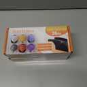 2 x Yeeriroon 24 Pack Adhesive Hat Rack for Wall, Hat Organizer for Baseball Caps, Strong Multi-Purpose Hat Hooks, Hat Holder Hanger on Wall, Door, Closet, No Drilling (Black)