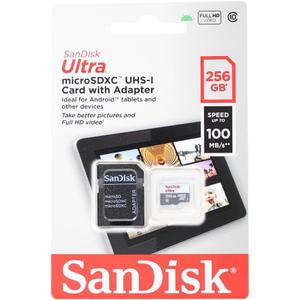 Made for Amazon SanDisk 256GB microSD Memory Card for Fire Tablets and Fire -TV