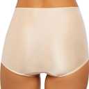 Bali Double Support, Women's Cool Comfort Underwear, Full Coverage Brief Panty (Beige, XXL)