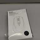 Wireless Mouse, 2.4G Silent Cordless Mouse for Laptop, Mouse with 6 Buttons and 3 Adjustable DPI for Computer, Deskbtop, MacBook, PC (Grey)