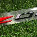 1Pc Z06 Emblems 3D Badge Nameplate Letter Compatible with 2023-2024 C8 85623536 OEM Size (Black Red)