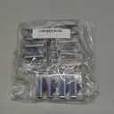 Precision Razor Blades 24Pcs Double Lubrication Strip Manual Razor Replacement Blades,Compatible with Mach 3 Razors Refills,Men's Manual Universal Shaver Blades