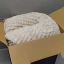 Bedsure GentleSoft Electric Blanket Twin - Soft Ribbed Flannel Heated Blanket, Heating with 10 Time Settings, 6 Heat Settings, and 8 hrs Timer Auto Shut Off, Gifts for Grandma (62x84 inches, Cream)