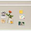 Cork Board with Linen White 2Pack,Bulletin Board 30"x20" Hanging Corkboards for Office Home School Message Board or Vision Board Decoration.